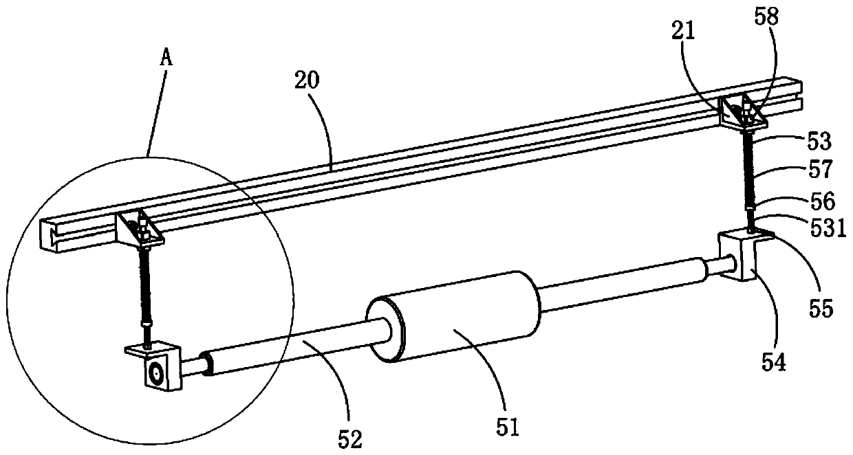 Packing tape compaction device