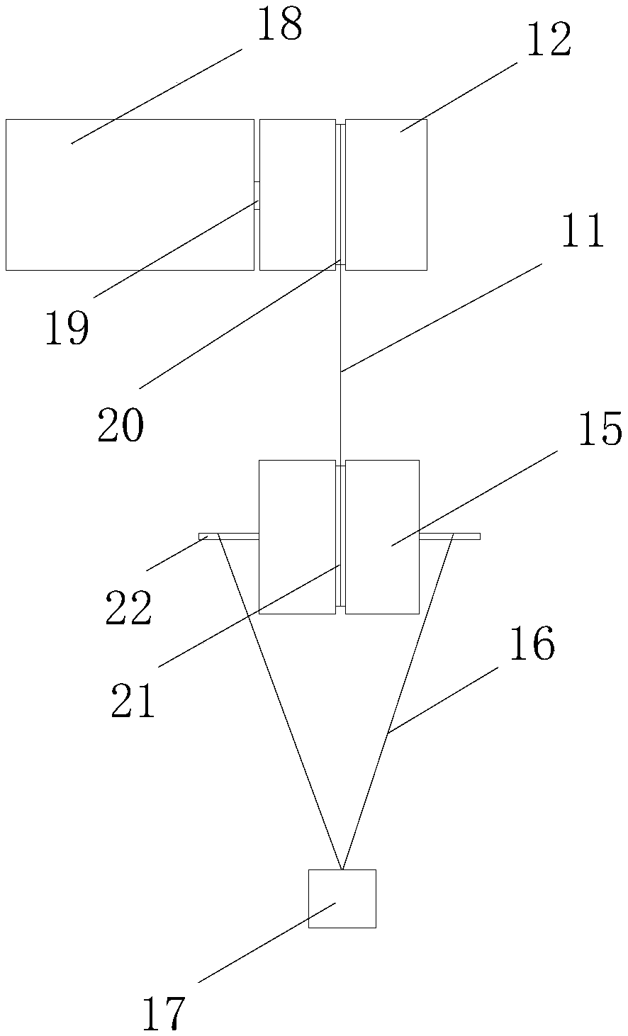 Thread conveying structure of spinning machine