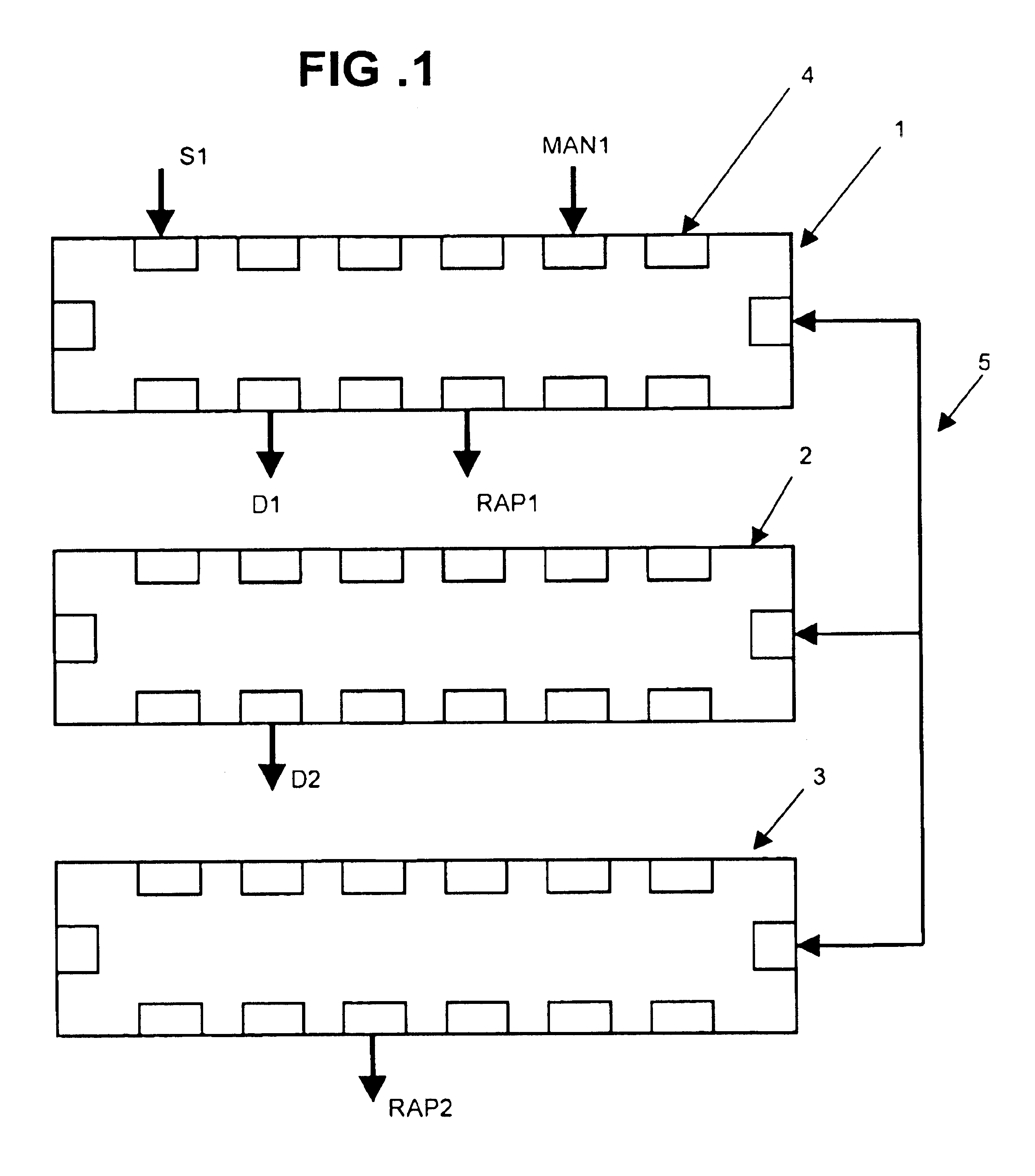 Port mirroring across a trunked stack of multi-port communication devices