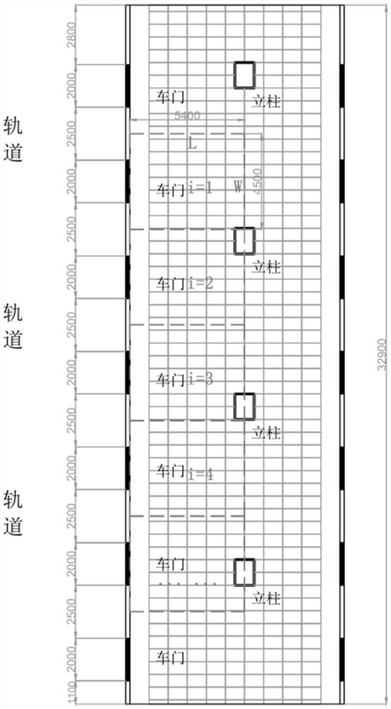 Subway platform queuing passenger shunting method based on utility model