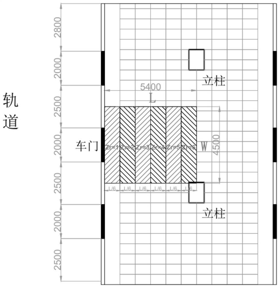 Subway platform queuing passenger shunting method based on utility model