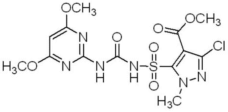 Weeding composition containing isoxaflutole, halosulfuron-methyl and fluroxypyr and application of weeding composition