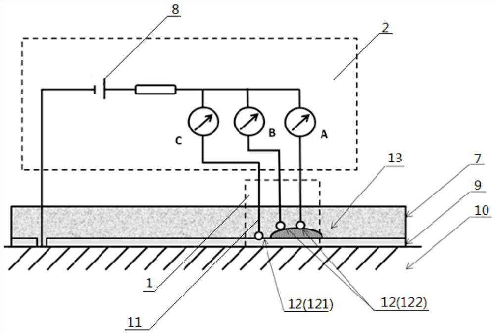 A real-time monitoring system for corrosion under thermal insulation layer