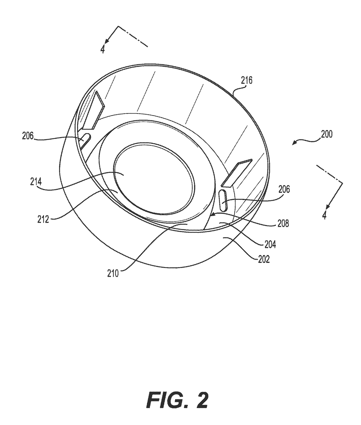 Plastic bottle and base cup for a pressurized dispensing system