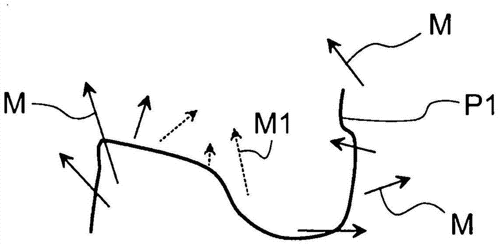 Method and device for determining the position and/or velocity of a moving object and use of the device