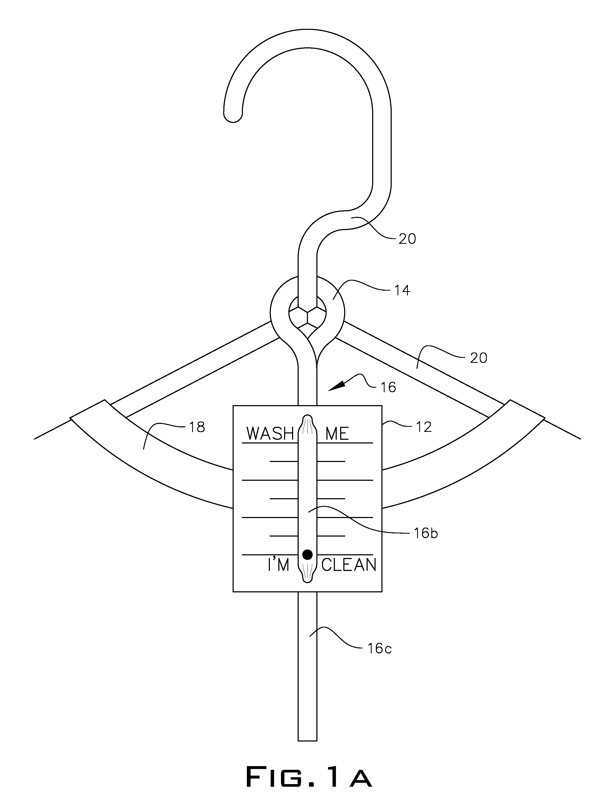 Garment cleanliness indicator