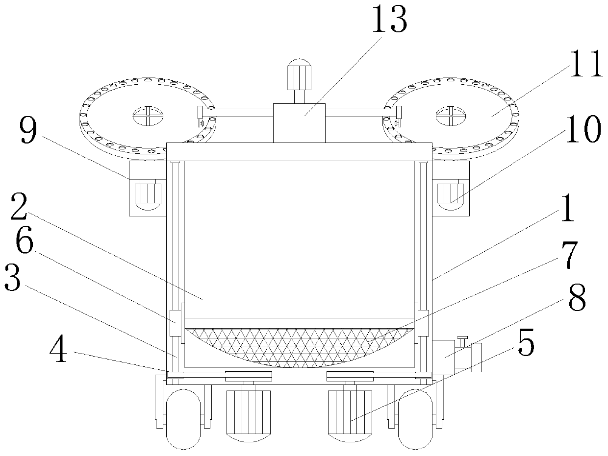 Batch type automatic egg taking-out device capable of preventing eggs from being damaged