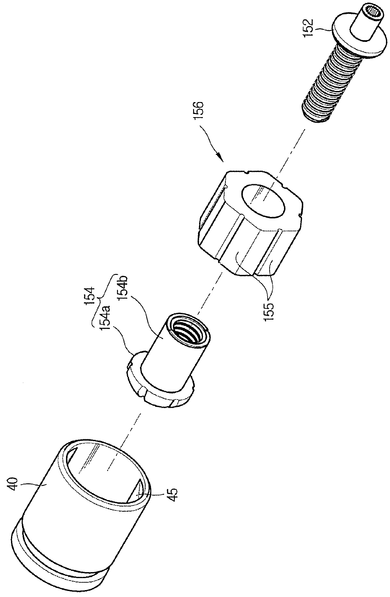 Electric caliper brake