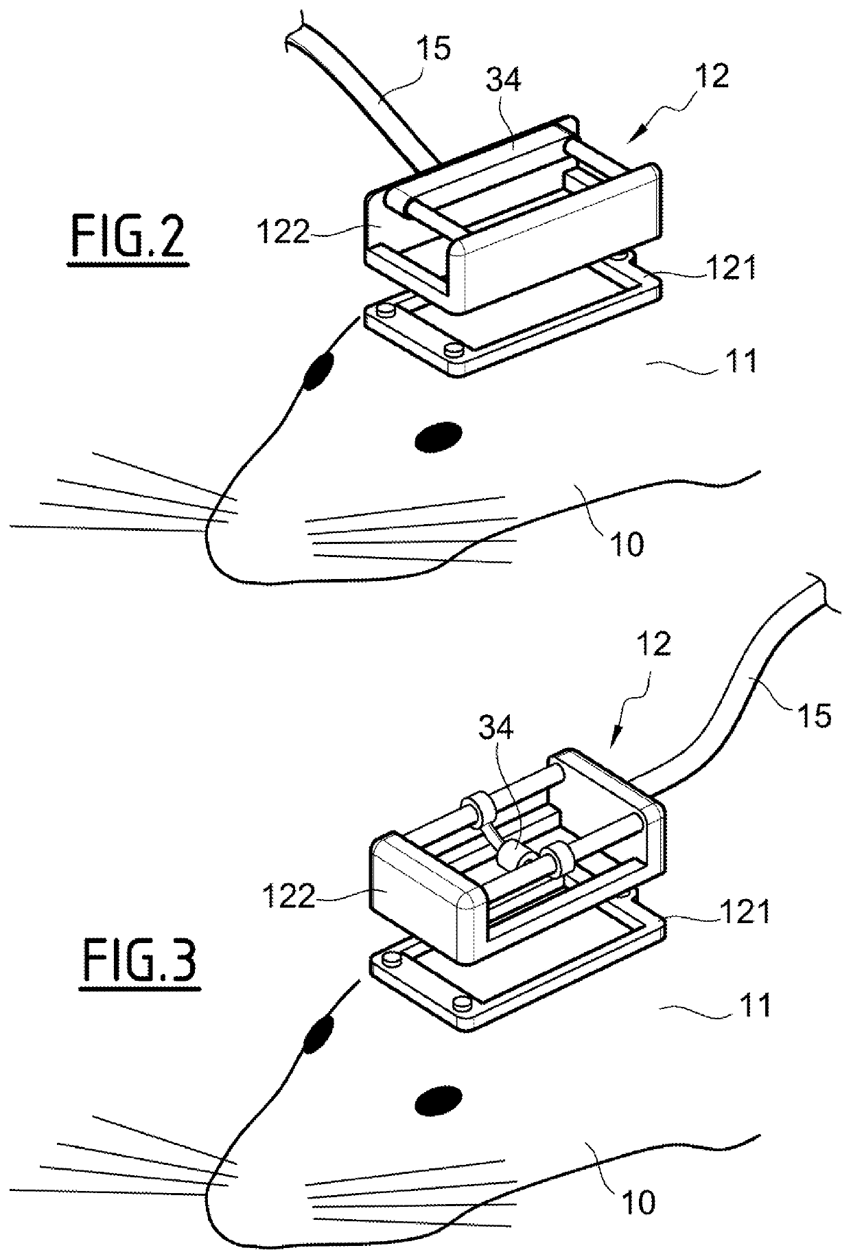 Detecting apparatus and associated imaging method