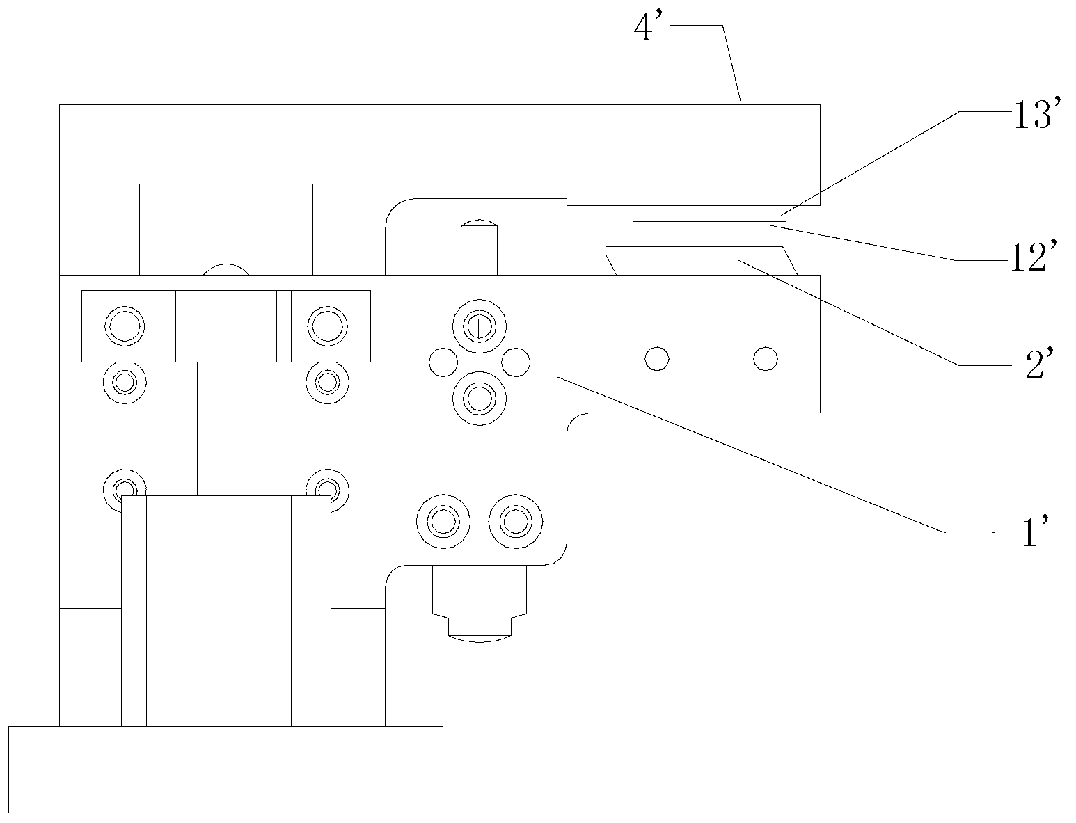 Precise electric-conducting adhesive film cutting device