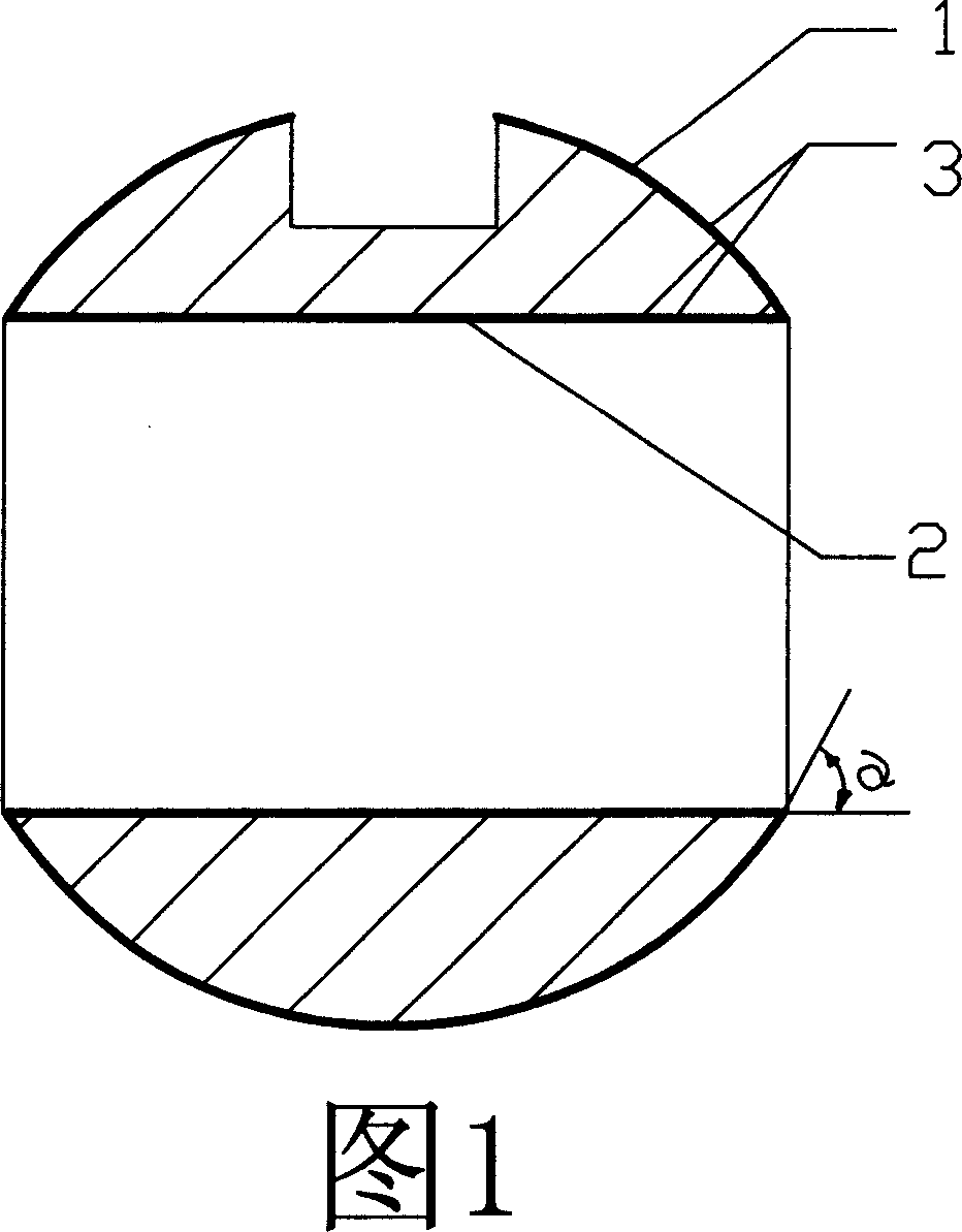 Valve core of ball valve