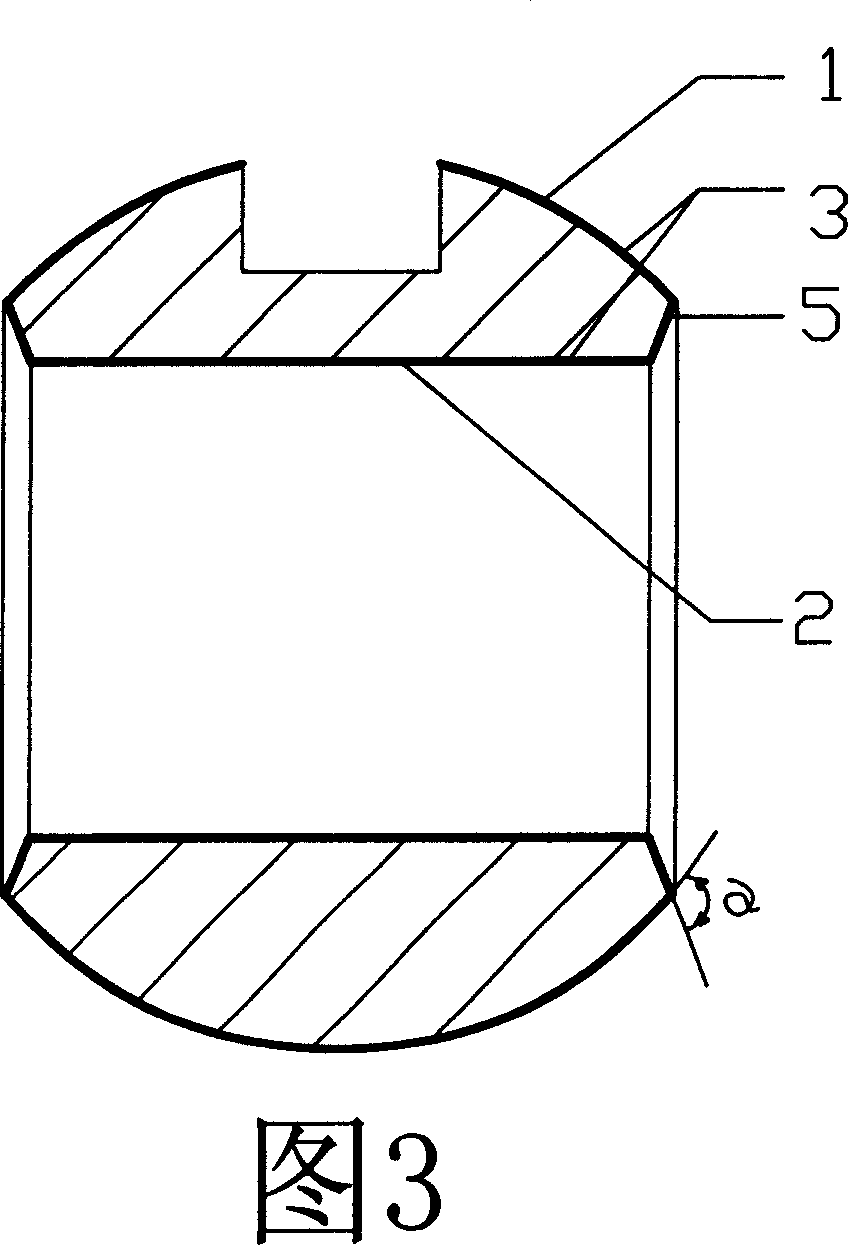 Valve core of ball valve