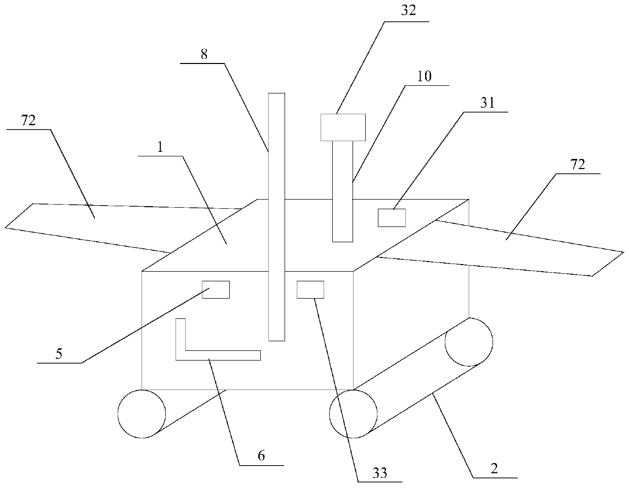 Surveying and mapping robot and surveying and mapping system