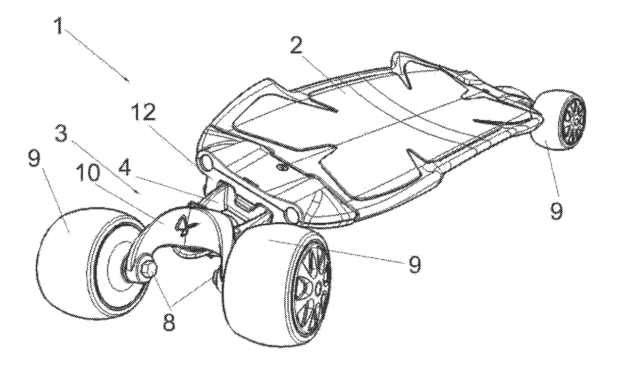 One-person vehicle for urban transport