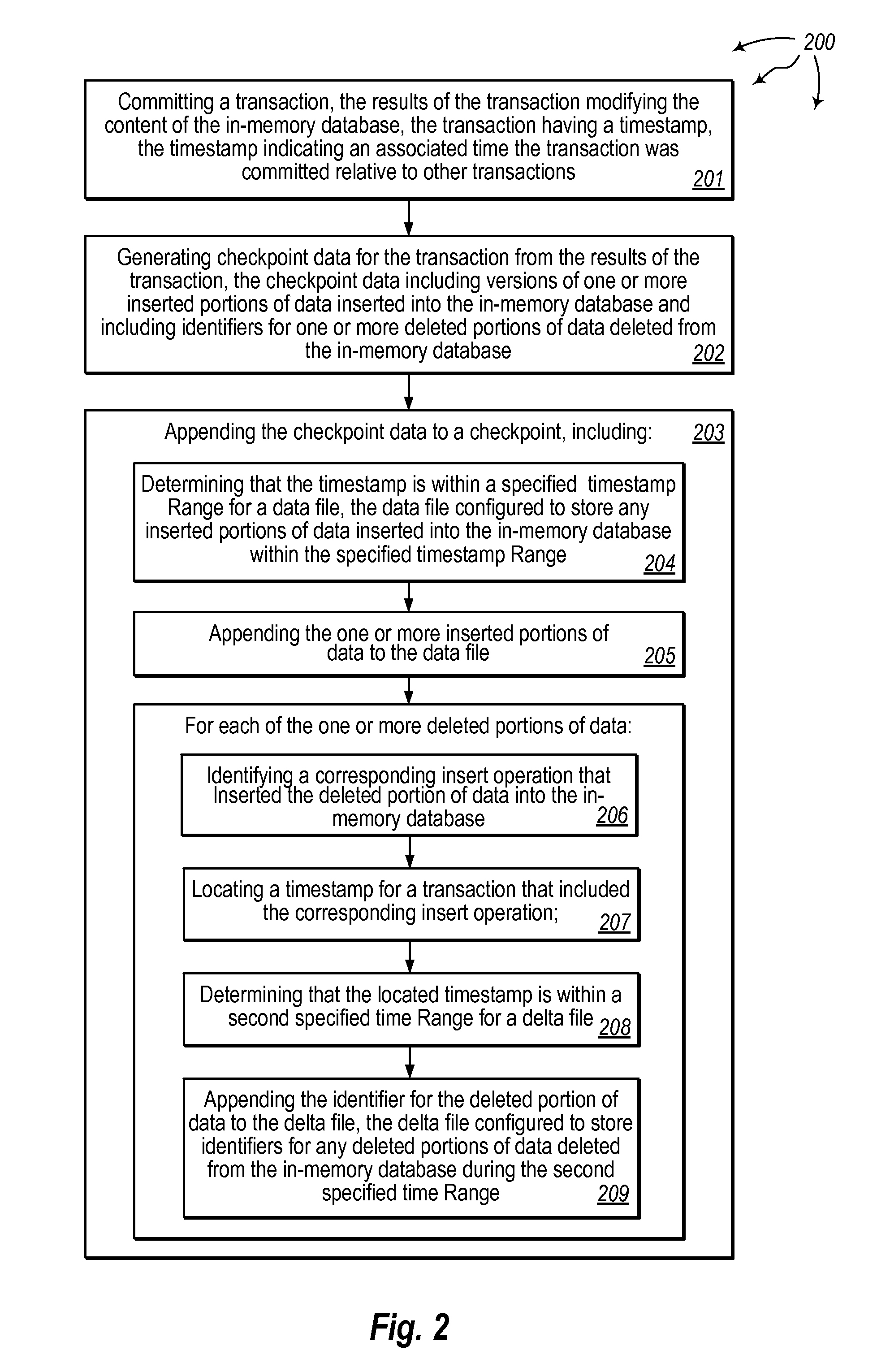 Main-memory database checkpointing