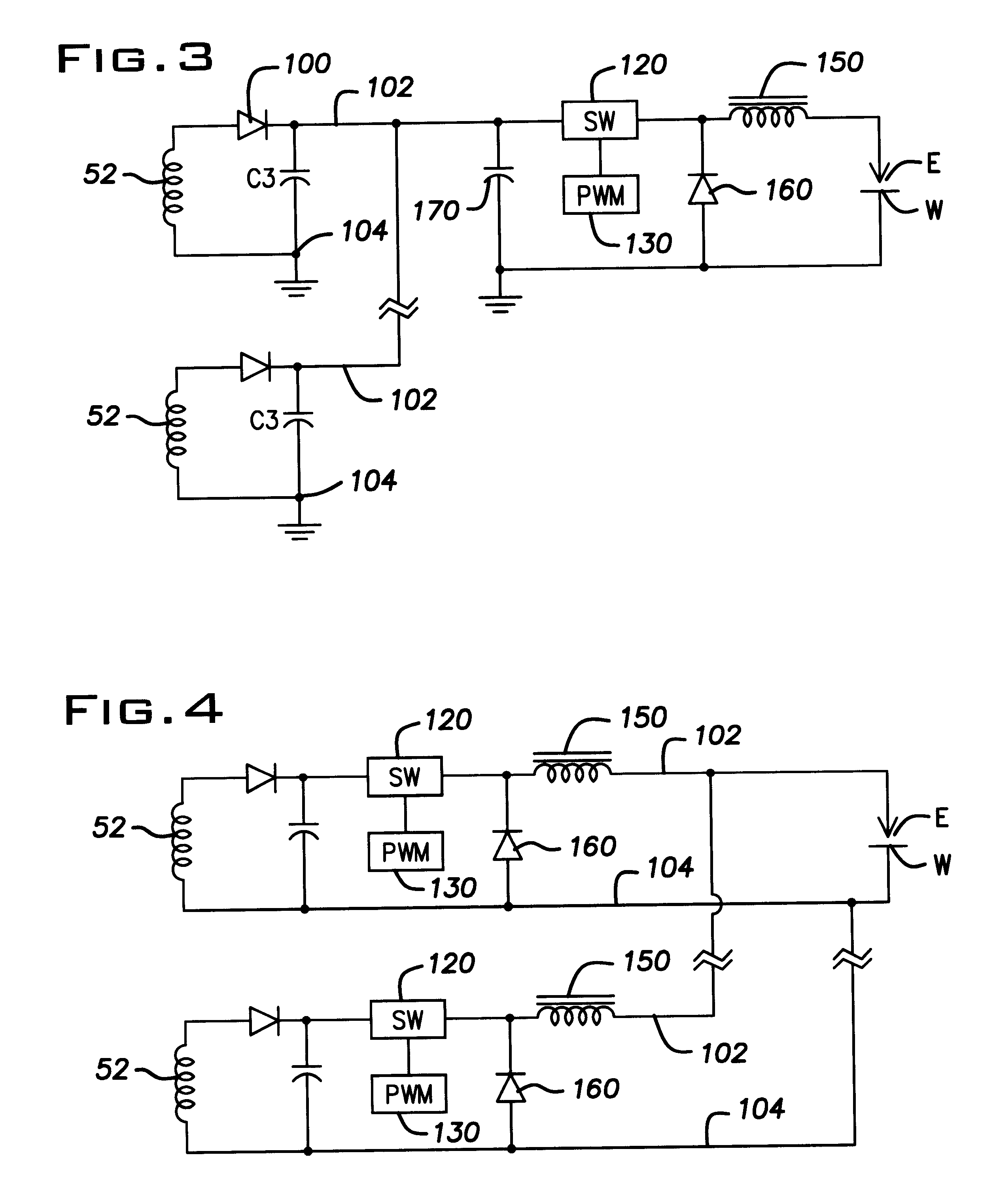 Electric arc welder for variable AC input