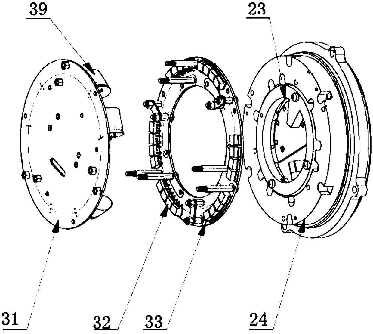 A motor with built-in control system