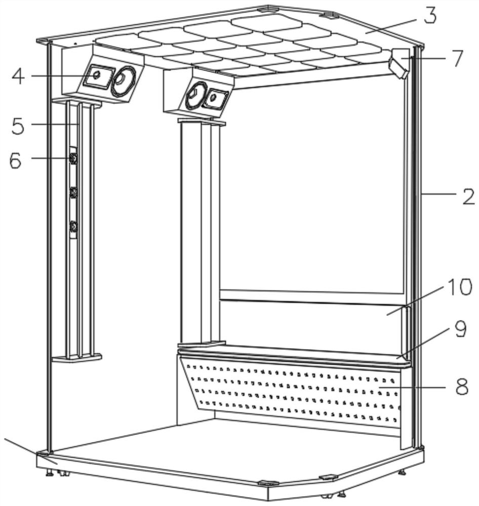 Mini song requesting terminal equipment and mini music room