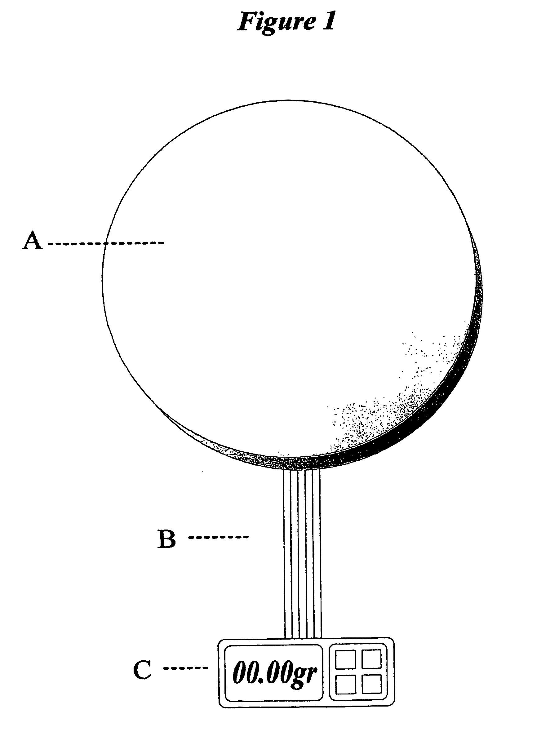 Portable digital plate scale