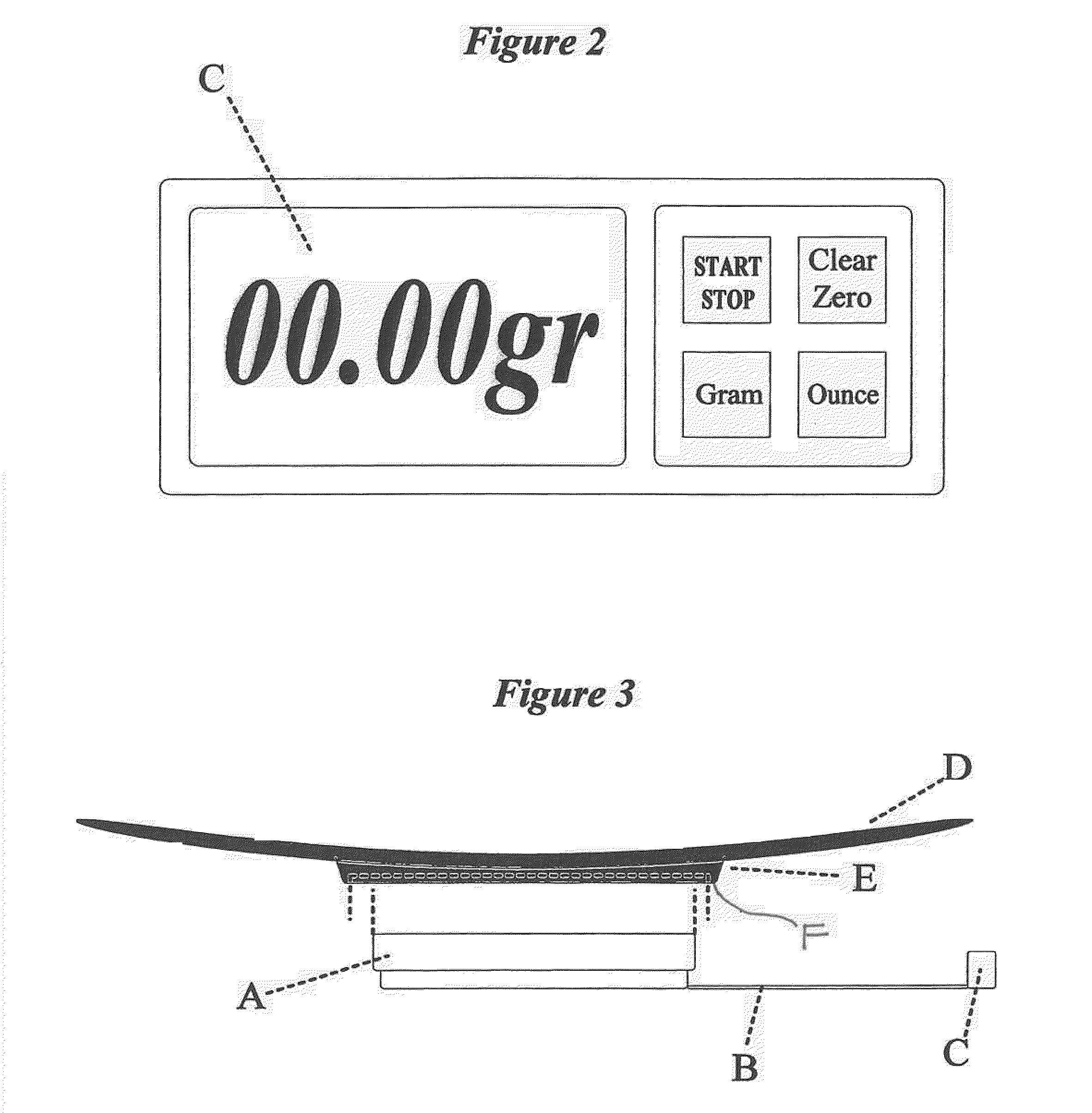 Portable digital plate scale