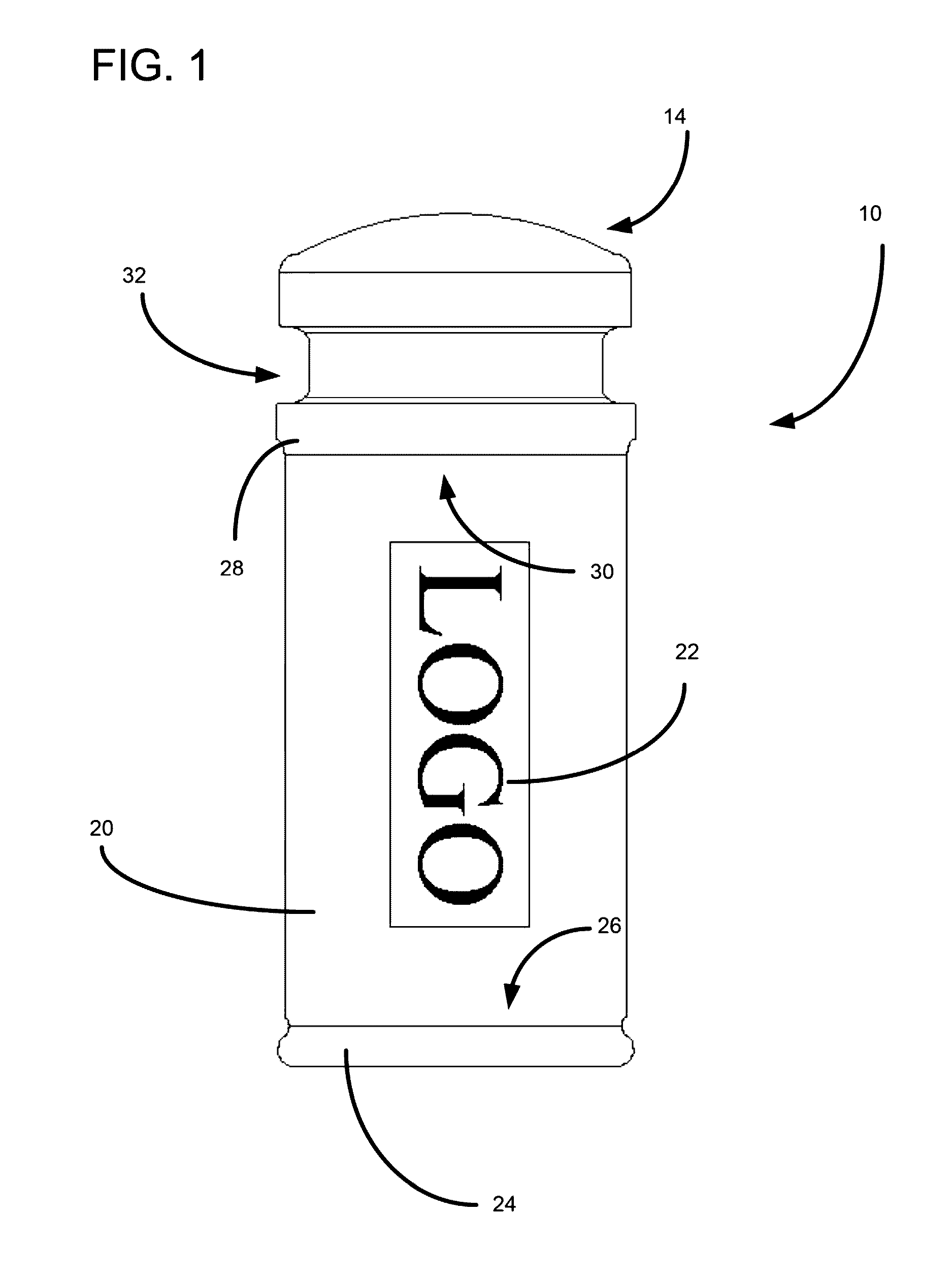 Stopper with sheath for a container