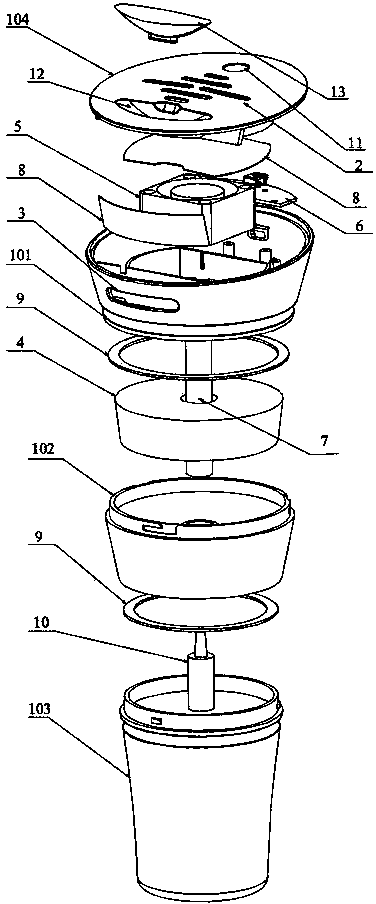 Vehicle-mounted air purifier and air purifier based air purification method