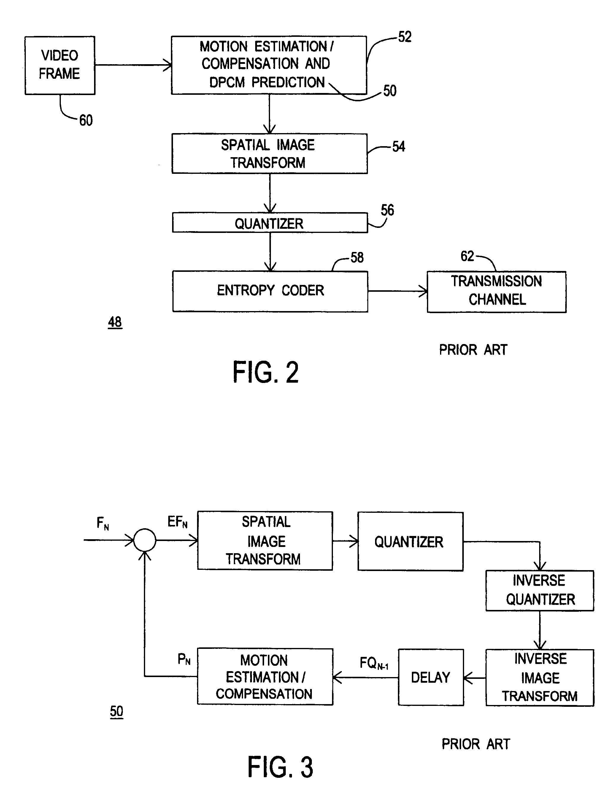 System and method for transmission of video signals using multiple channels