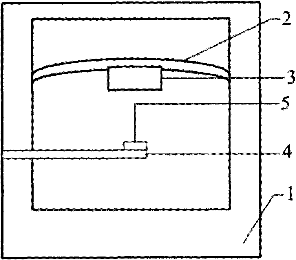 MEMS wideband piezoelectricity energy collector based on bistable state frequency raising structure