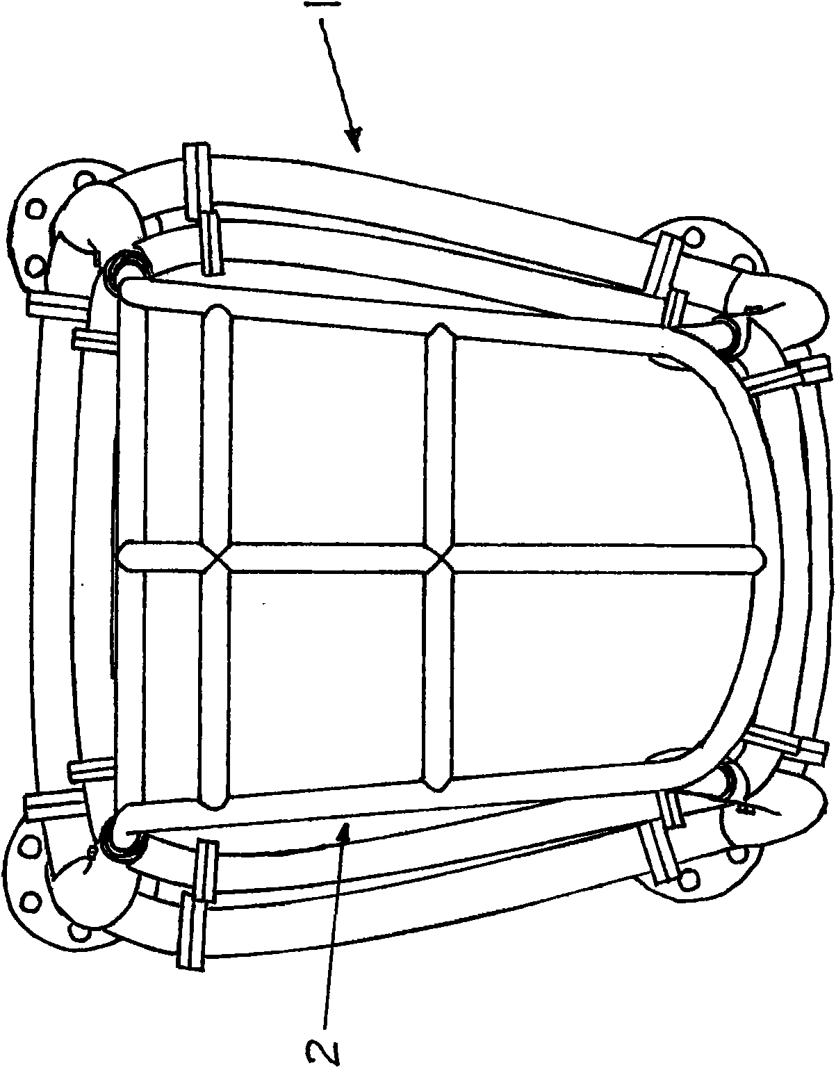 Buffer-induced independent combined-type roll-over protection structure