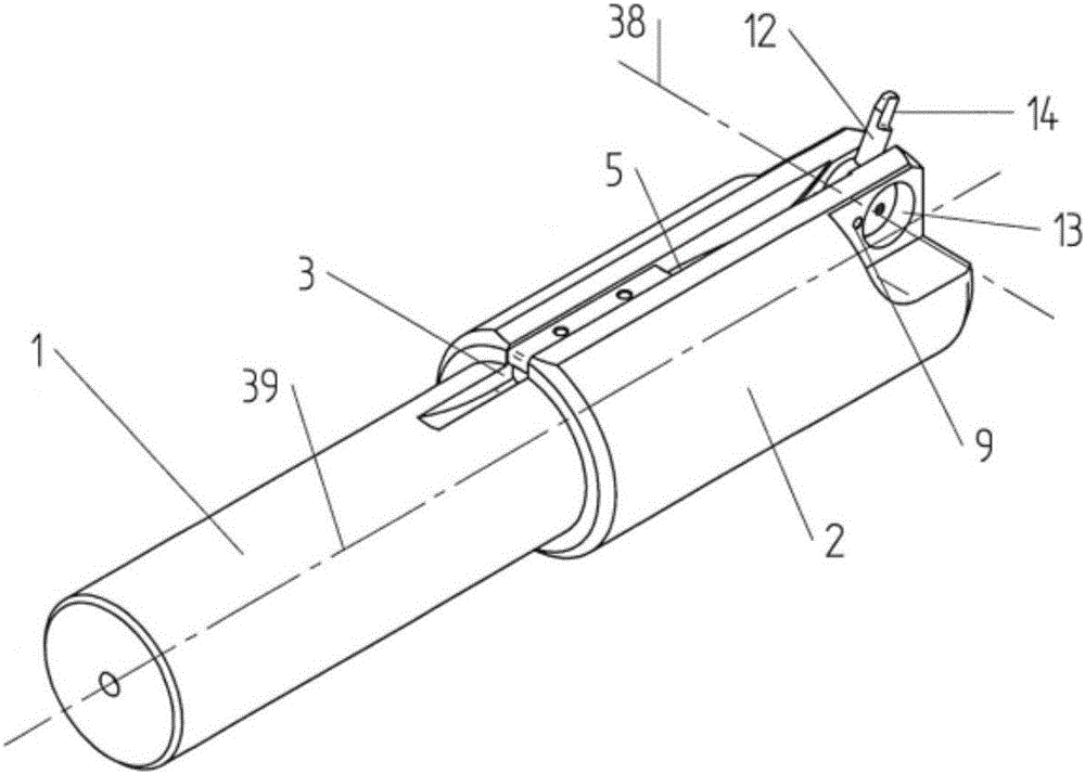 Deburring tool for deburring of nonround contours of workpieces