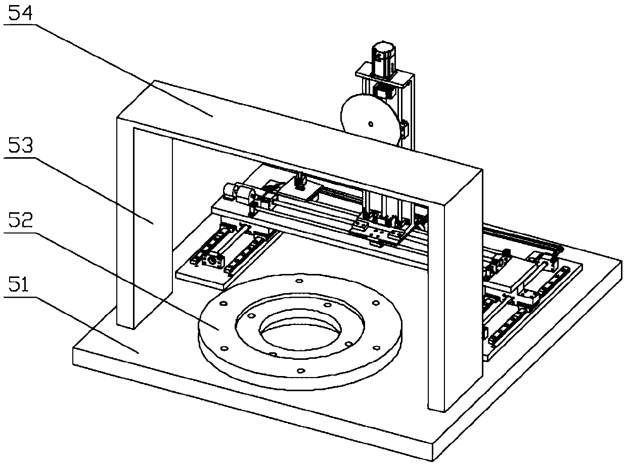 Single-spindle glass magnesium plate trimming machine and trimming method