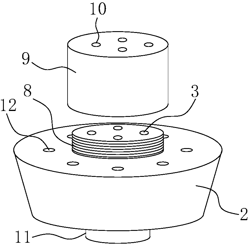 Novel slope-treatment anchor cable structure