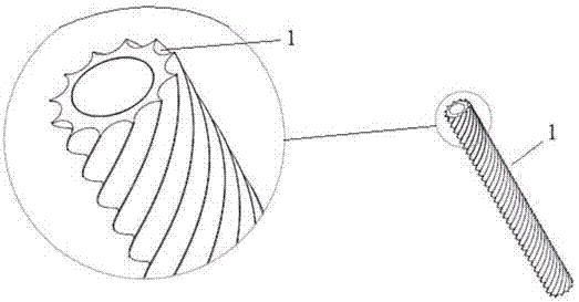 Wire wrapping support sealing piece