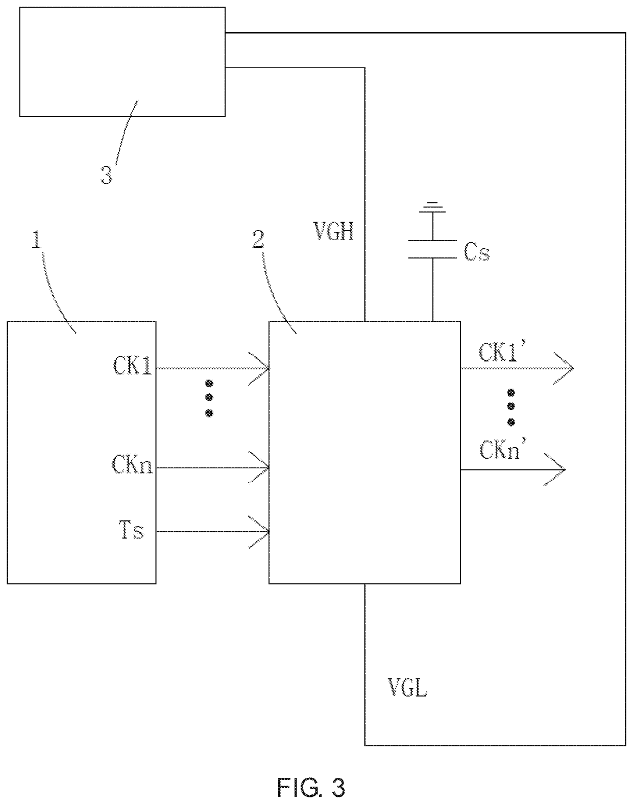 Goa circuit driving method and driving device