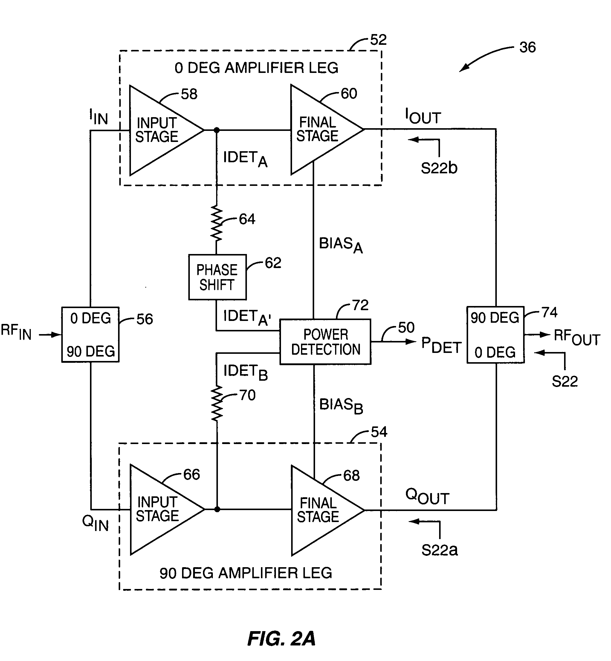 VSWR tolerant power detector