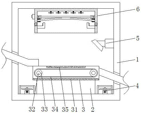 Drying device for printing