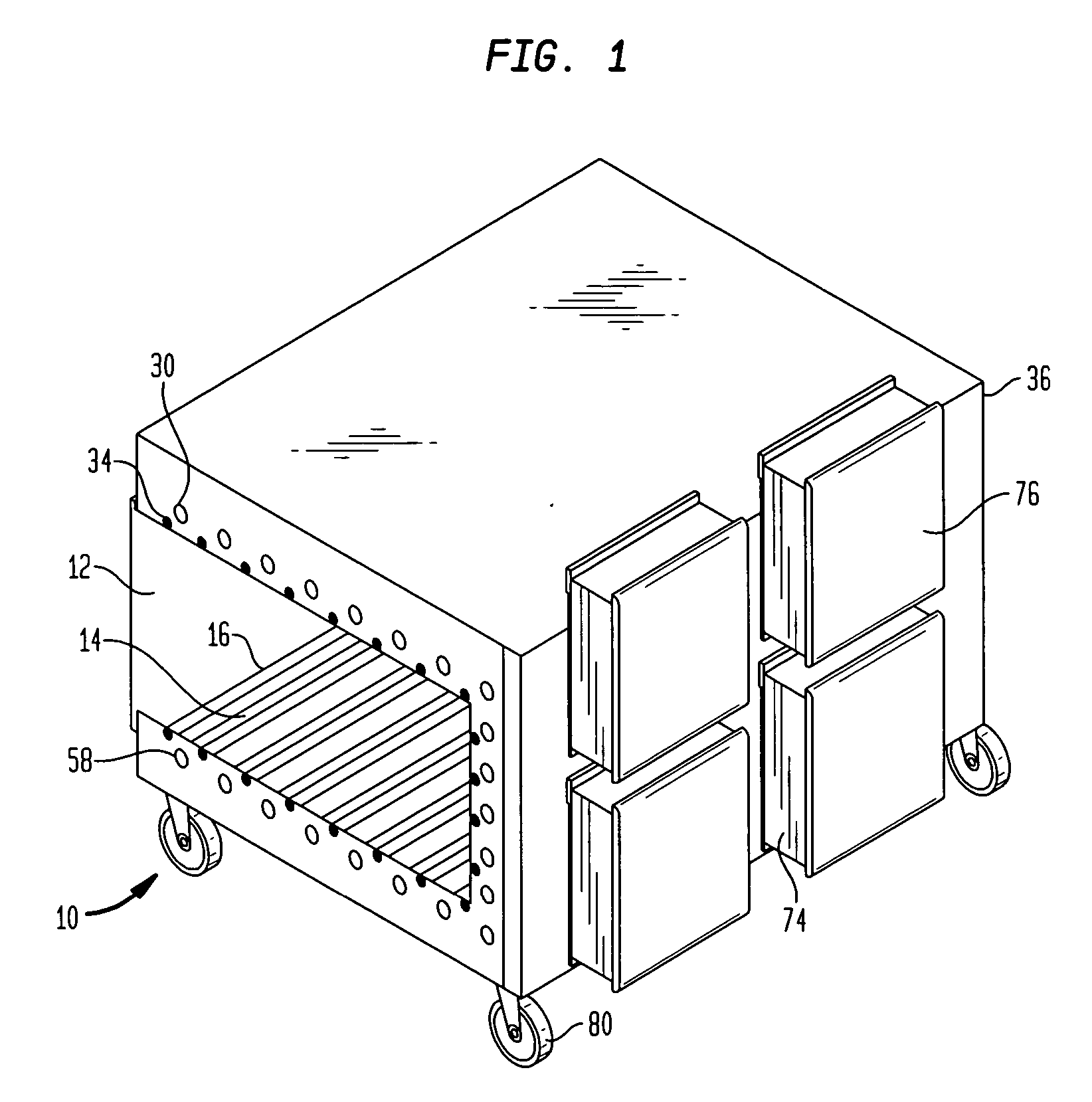 Food surface sanitation tunnel