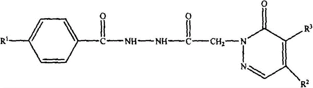 A kind of bishydrazide compound and preparation method thereof