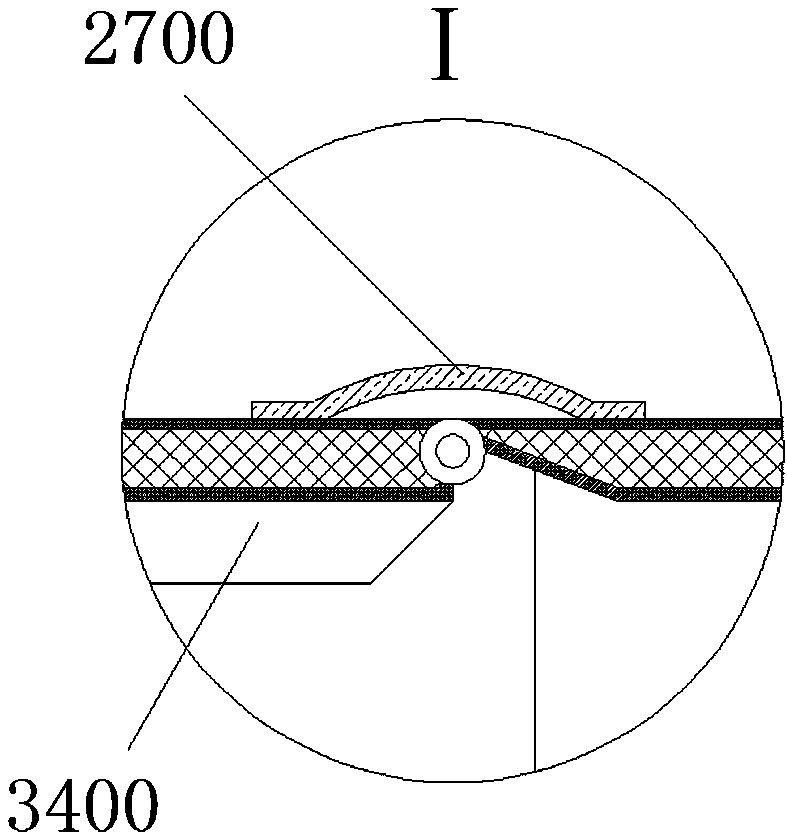 Movable type health management cabin and working method thereof