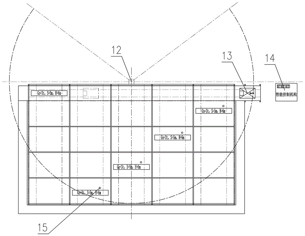 Intelligent component transporting method and system used for prefabricated building