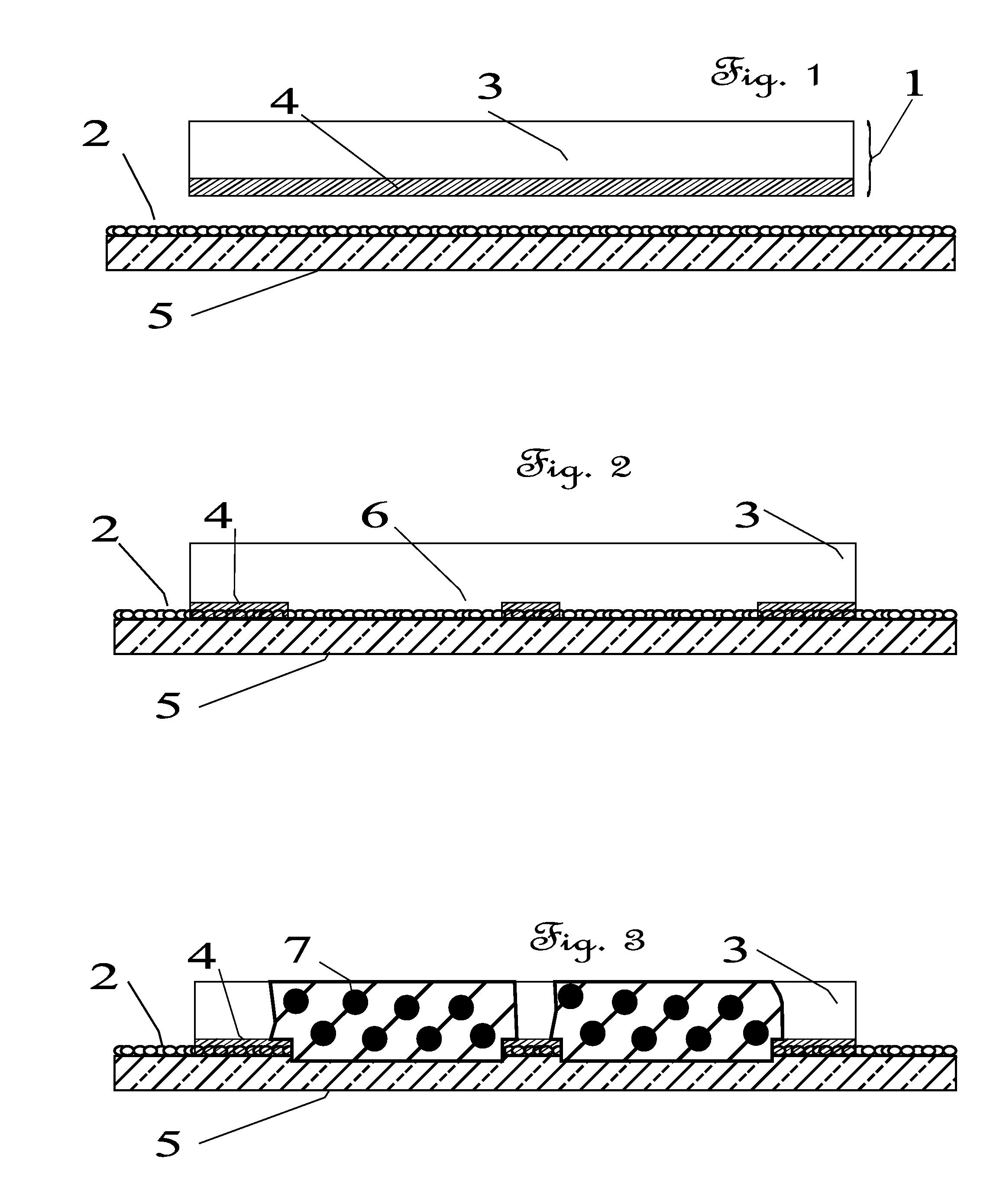 Process to attach thermal stencils to a glass substrate and permanently etch a mark therein