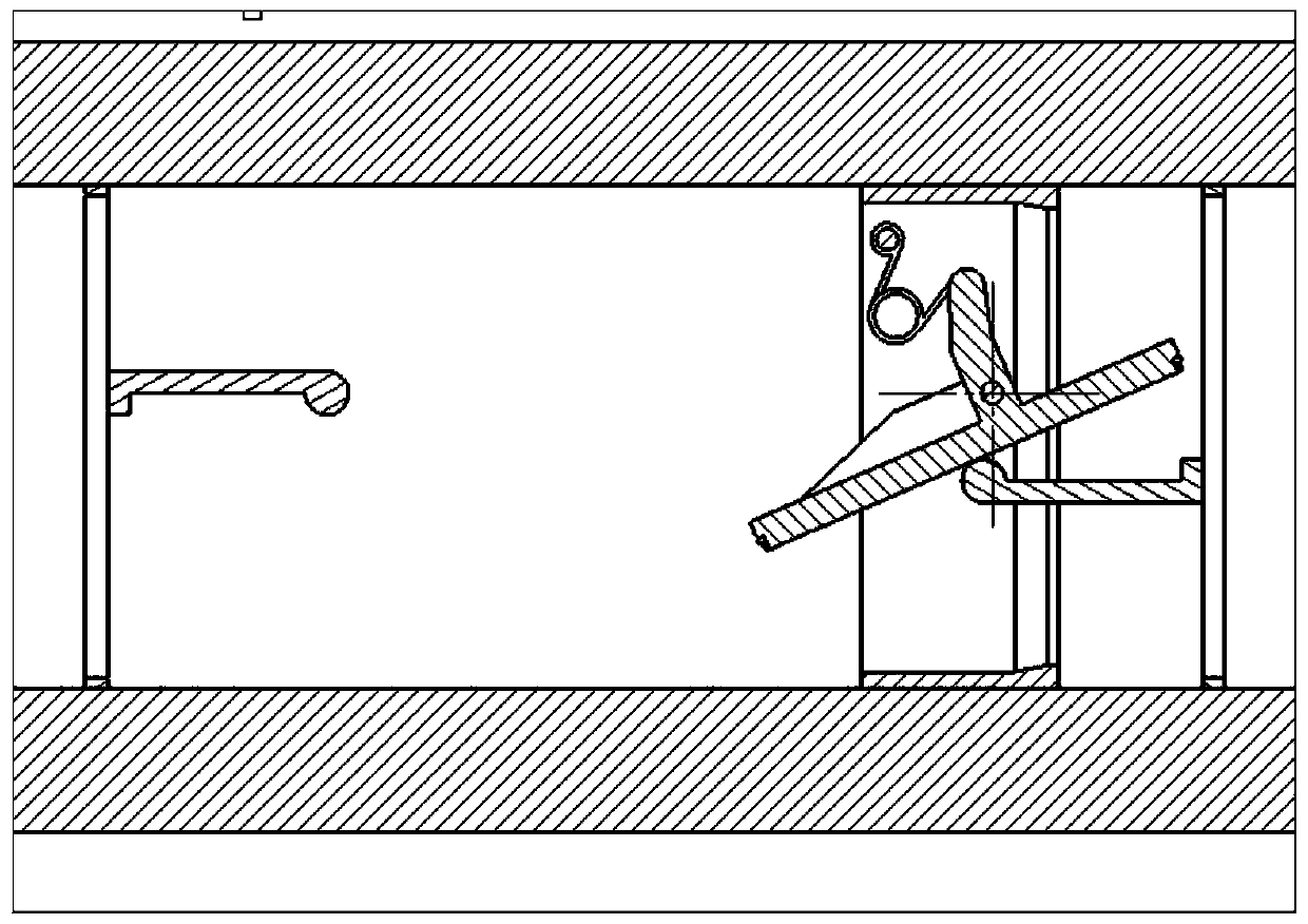 A passive piston volumetric tube with flip valve plug