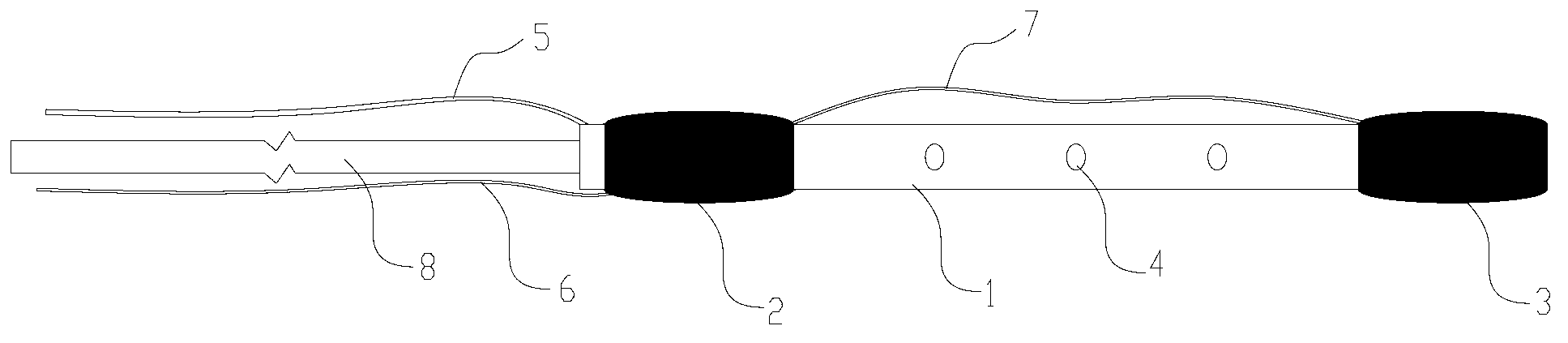 Method and device for testing loose circle of surrounding rock