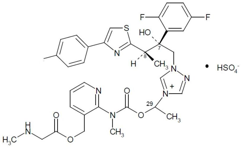 Preparation method of isavuconazonium sulfate intermediate