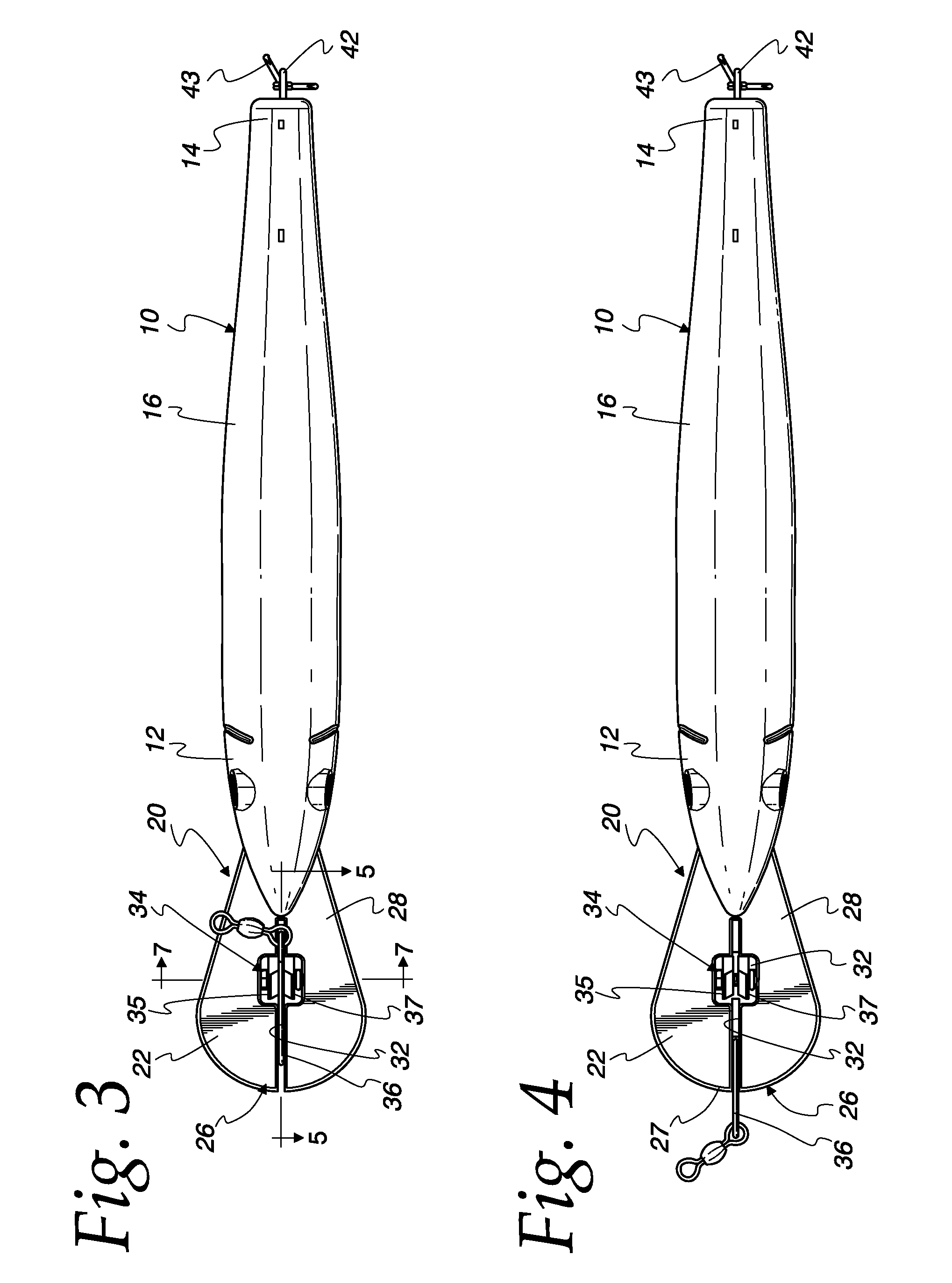 Deep diving fishing lure