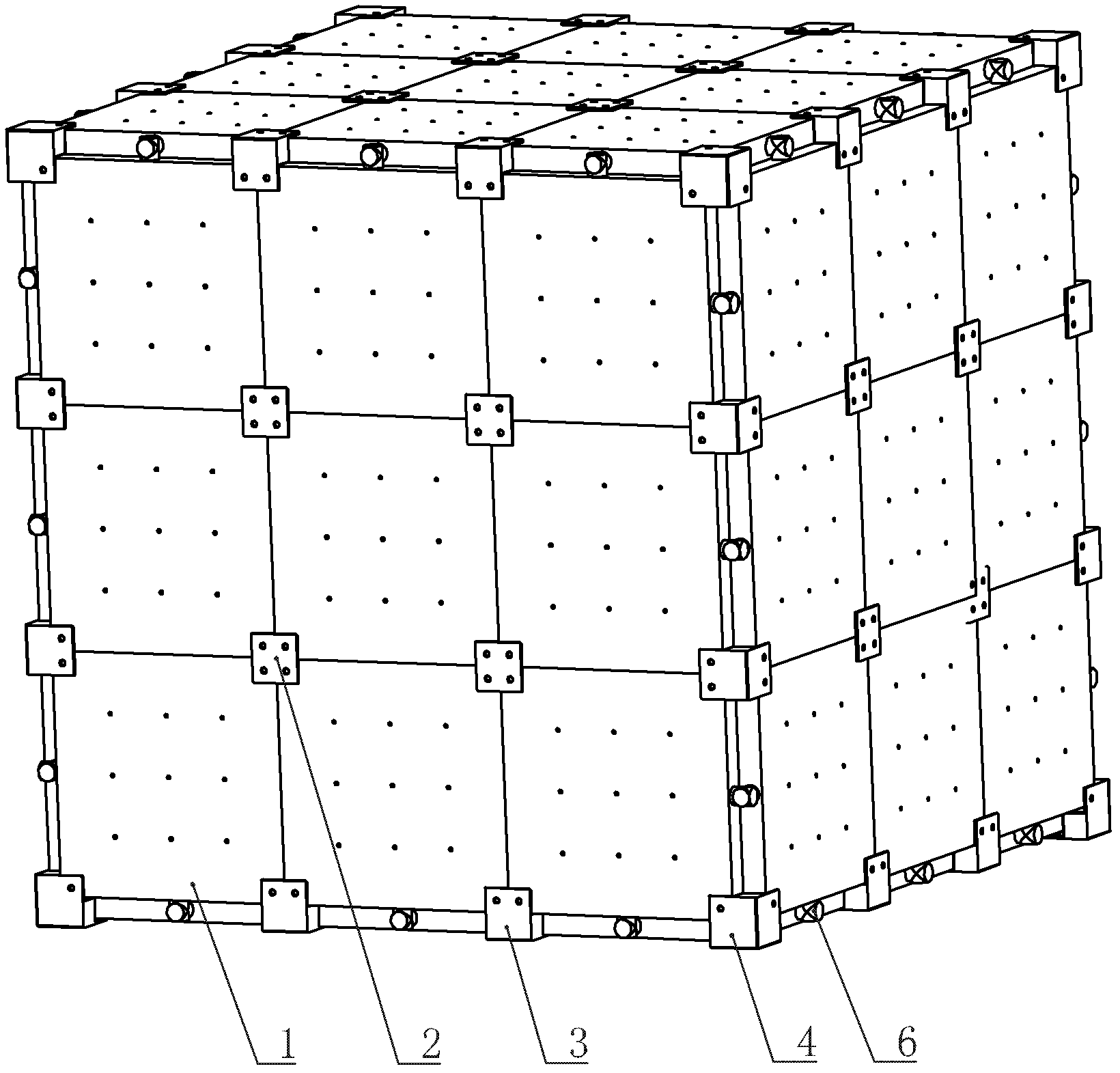 Electromechanical and thermal integrated satellite structure