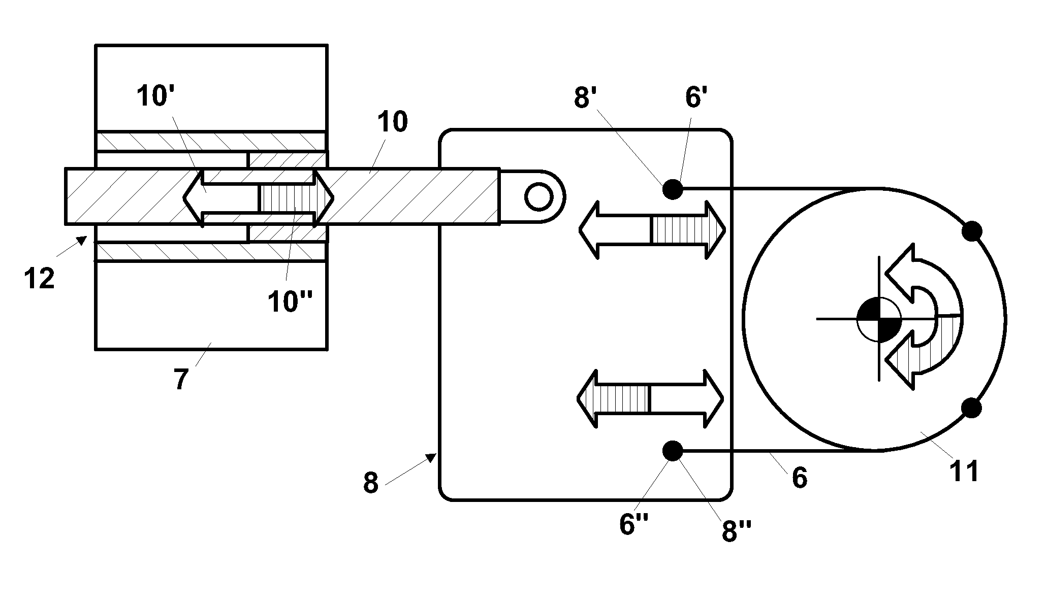 High torque limited angle compact and lightweight actuator