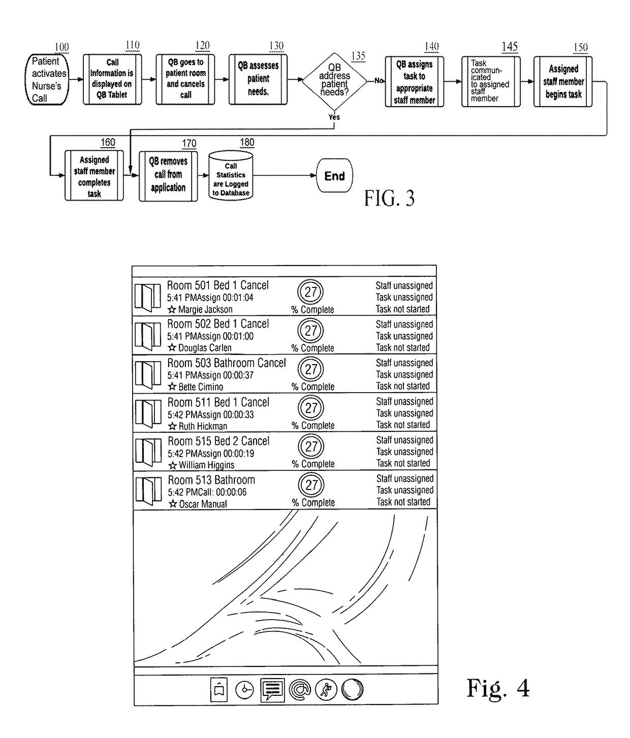 Dispatch management platform for nurse call system