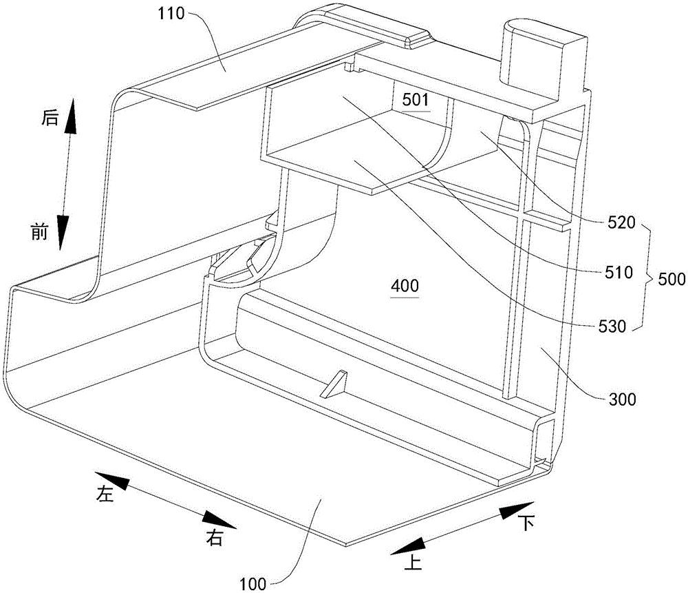 Refrigerator door body, refrigerator and end cover for refrigerator door body