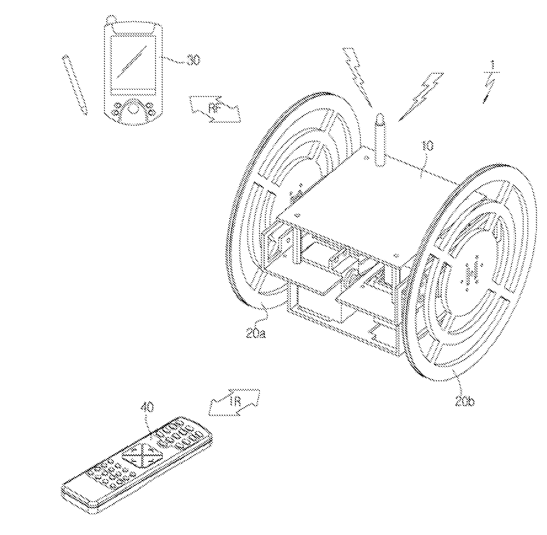 Small mobile robot with built-in auxiliary wheel for overcoming topography